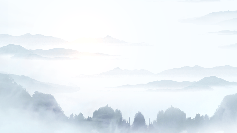 古风中国风山水PPT背景图片