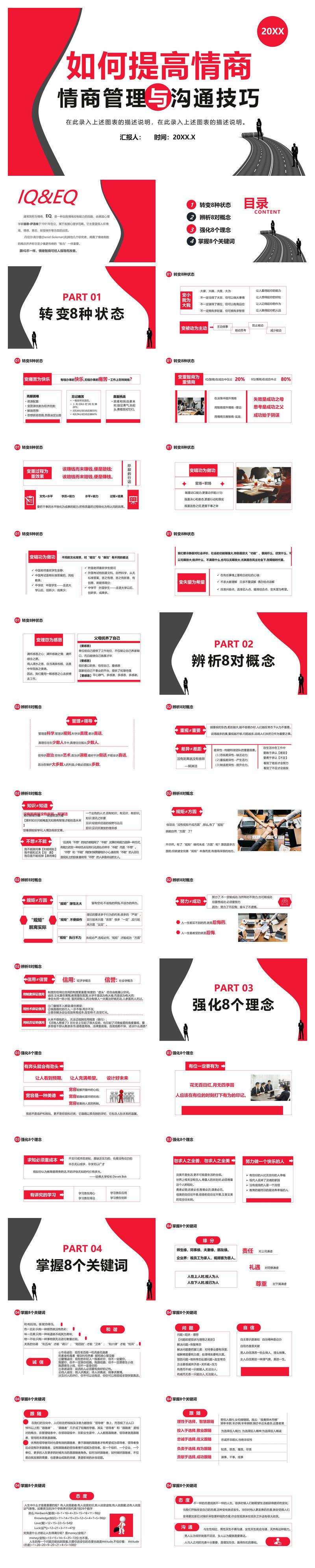 情商管理与沟通技巧培训PPT课件模板