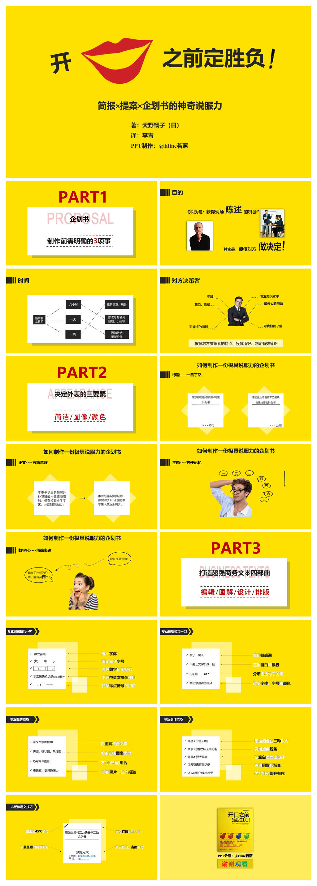 《开口之前定胜负》读书笔记PPT