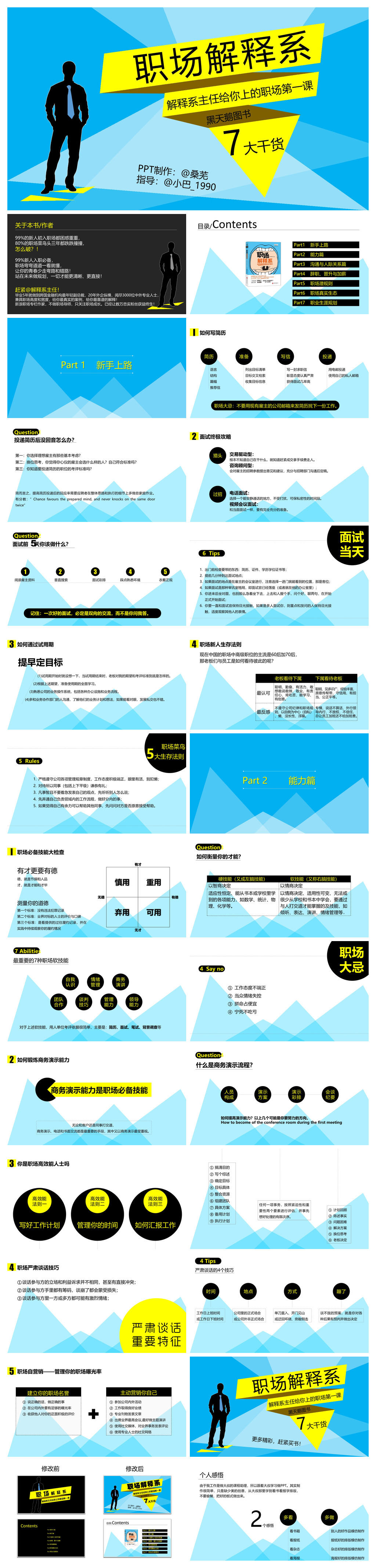 《职场解释系》PPT读书笔记