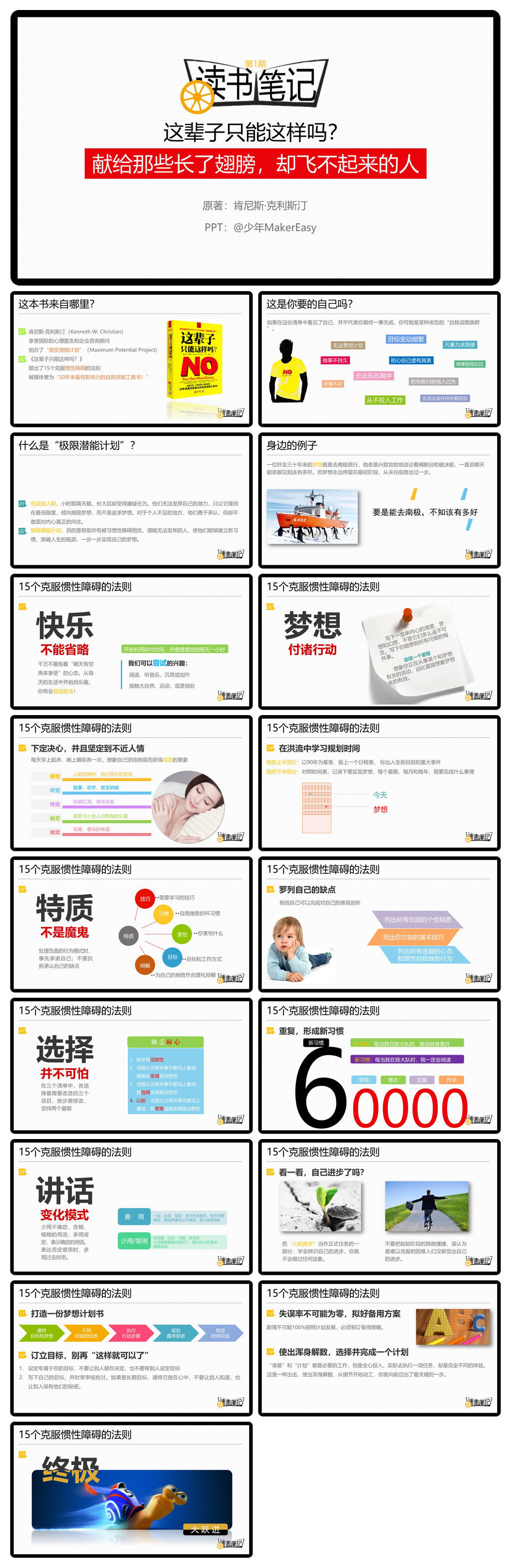 《这辈子只能这样吗》读书笔记PPT