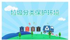 垃圾分类保护环境PPT模板