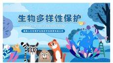 生物多样性保护PPT模板