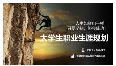 实用大学生职业生涯规划PPT模板