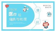 医疗垃圾分类处理PPT模板