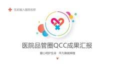 医院品管圈QCC成果汇报PPT模板