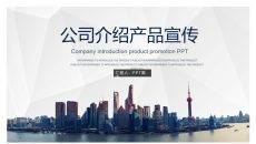 大气公司企业简介PPT模板