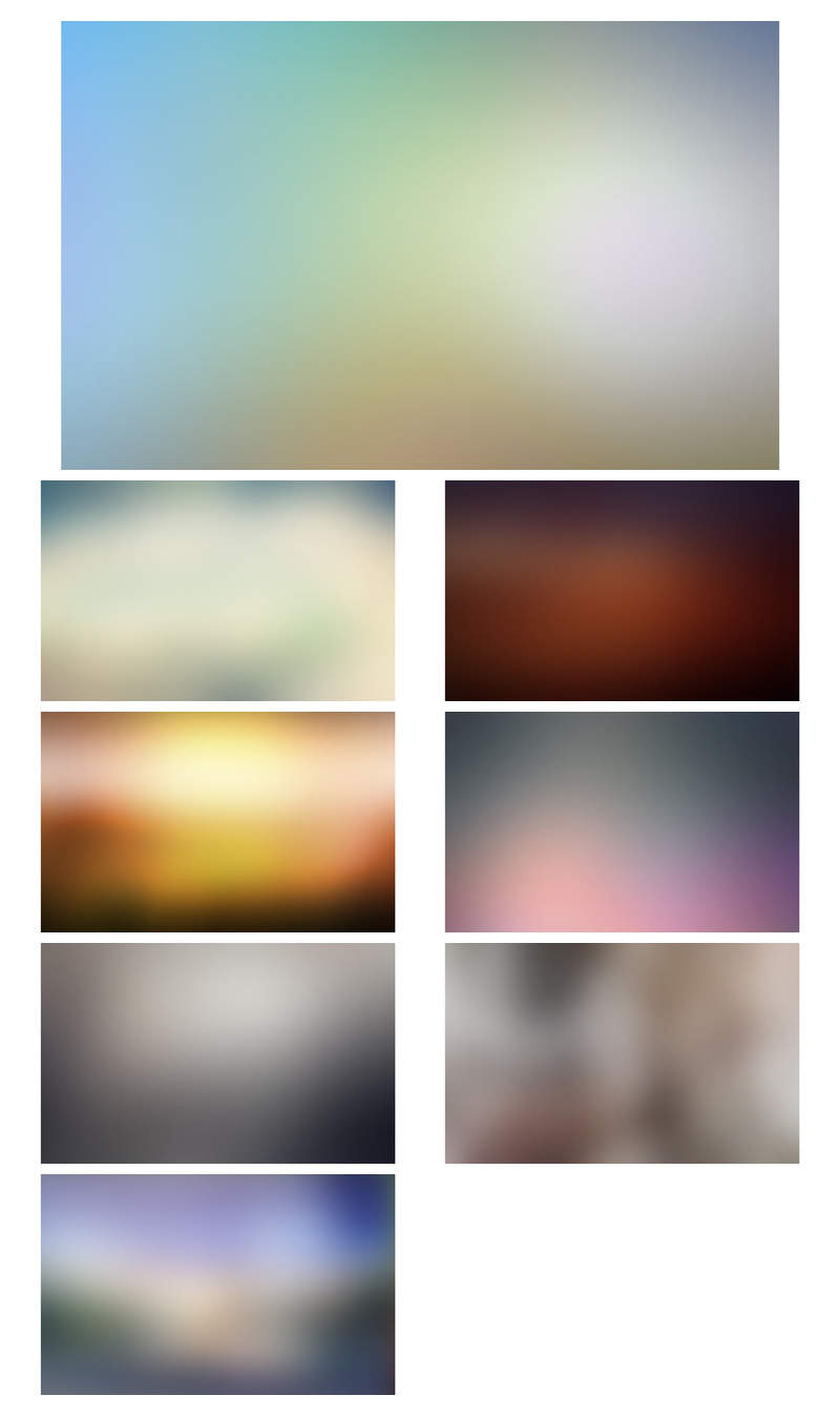 IOS虚化效果PPT背景图片