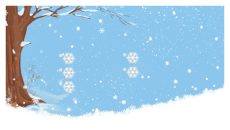 冬天冬季冰雪PPT背景图片