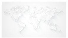 大气灰色世界地图PPT背景图片