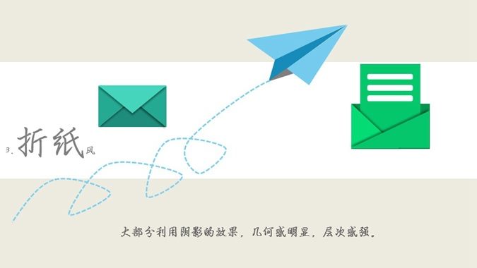 扁平化图标设计特点PPT