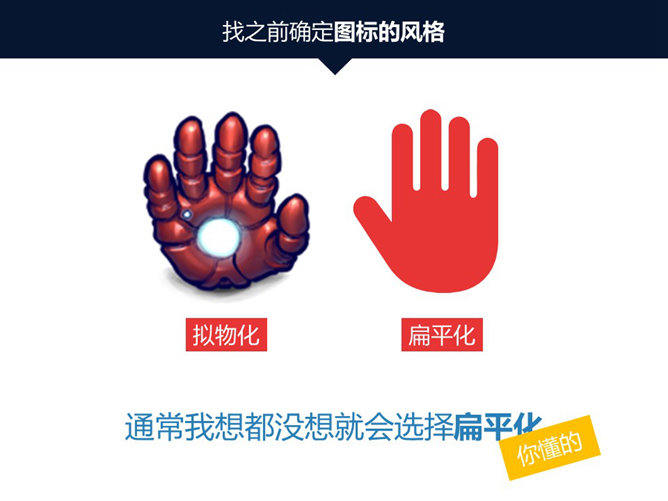嘉文钱扁平化PPT教程图标篇下
