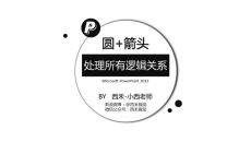 圆+箭头处理所有逻辑关系