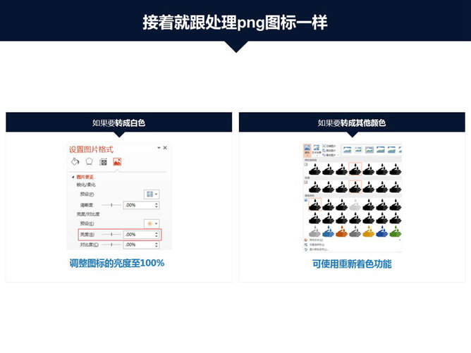 嘉文钱扁平化PPT教程图标篇下