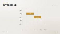 推广节奏排期PPT图表
