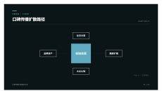 口碑传播扩散路径PPT图表