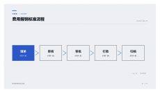 费用报销标准流程PPT图表