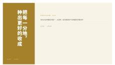 稻穗金黄现代农业种植技术推广PPT模板