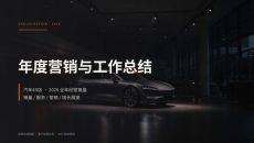 汽车4S店年度营销总结销售推广方案PPT模板