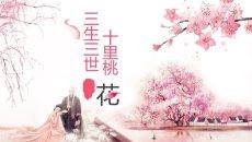 三生三世十里桃花主题PPT模板