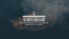 全图型背景杂志风PPT模板