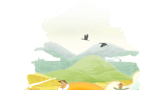 二十四节气小满插画图片PPT节日素材